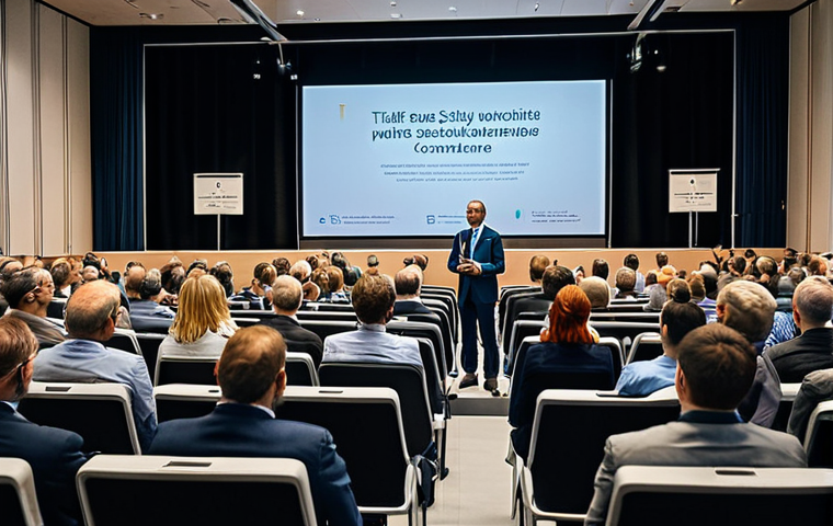 International Traffic Safety Conference**

"A diverse group of professionals attending a traffic safety conference in Stockholm, Sweden, fully clothed, appropriate attire, safe for work, a presentation is being given on global best practices, modern conference hall, perfect anatomy, natural proportions, professional photography, high quality, family-friendly."

**