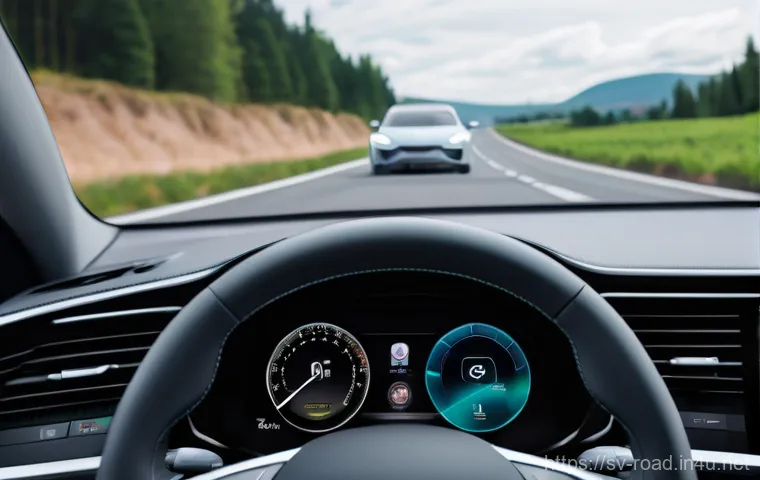 도로교통사 전문성 강화 방법 - **Image Prompt: Winter Driving in Sweden with Focused Driver**
    A realistic, high-definition imag...