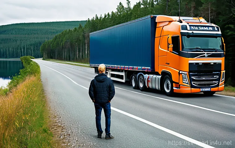 도로교통사 자격증을 활용한 직업 변화 사례 - **Prompt:** "A young, smiling delivery driver, in their late 20s to early 30s, dressed in a clean, b...