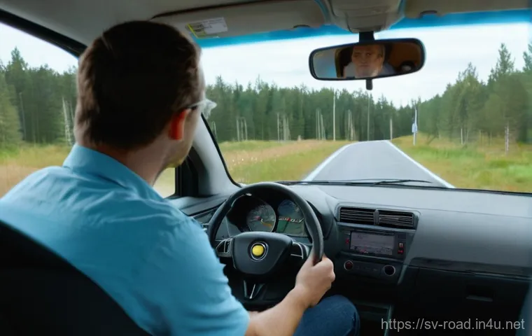 도로교통사 시험을 위한 시간 관리 - **Prompt:** A focused young adult (18-25 years old) intently studying for their Swedish driving theo...