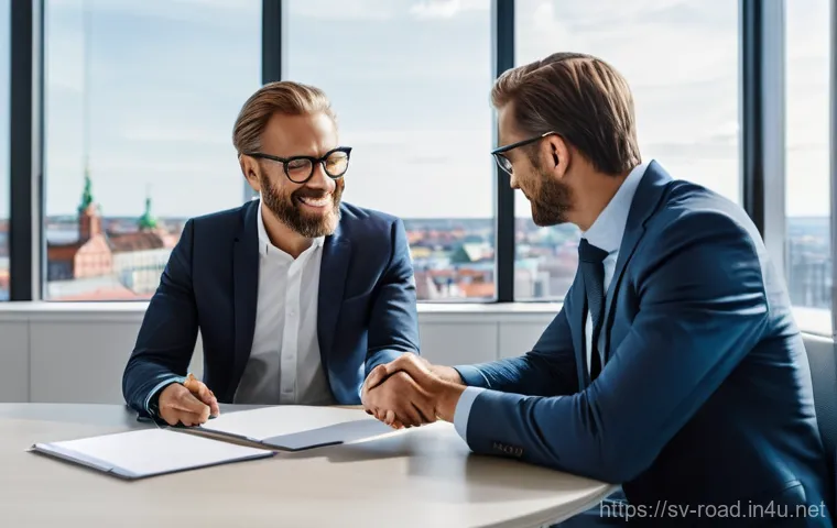 도로교통사 이직 시 연봉 상승 비결 - **Prompt:** A focused professional (gender-neutral, perhaps a woman in her late 30s) in a modern Swe...