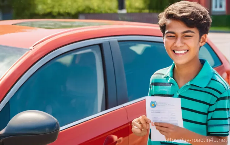 도로교통사 실기시험 준비를 위한 학습 자료 - **Prompt:** A skillful driver, gender-neutral and appearing to be in their late teens or early twent...